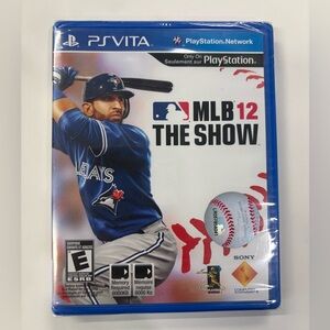 MLB 12 The Show PS Vita NEW SEALED PlayStation Vita Baseball Game Sony